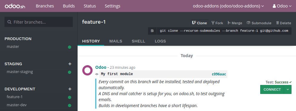 Your first module — Odoo 18.0 documentation